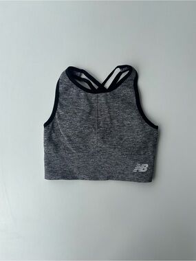 New Balance Seamless High Neck Strappy Sports Bra - Small